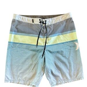 Hurley Trunks Swim Pool Board Skate Beach Stretch Shorts Men Size 36